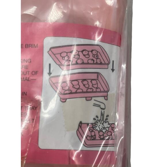 New Vintage 2000 Sanrio Character Ice Cube Tray Hello Kitty Mimmy Keroppi Purin - Picture 5 of 11